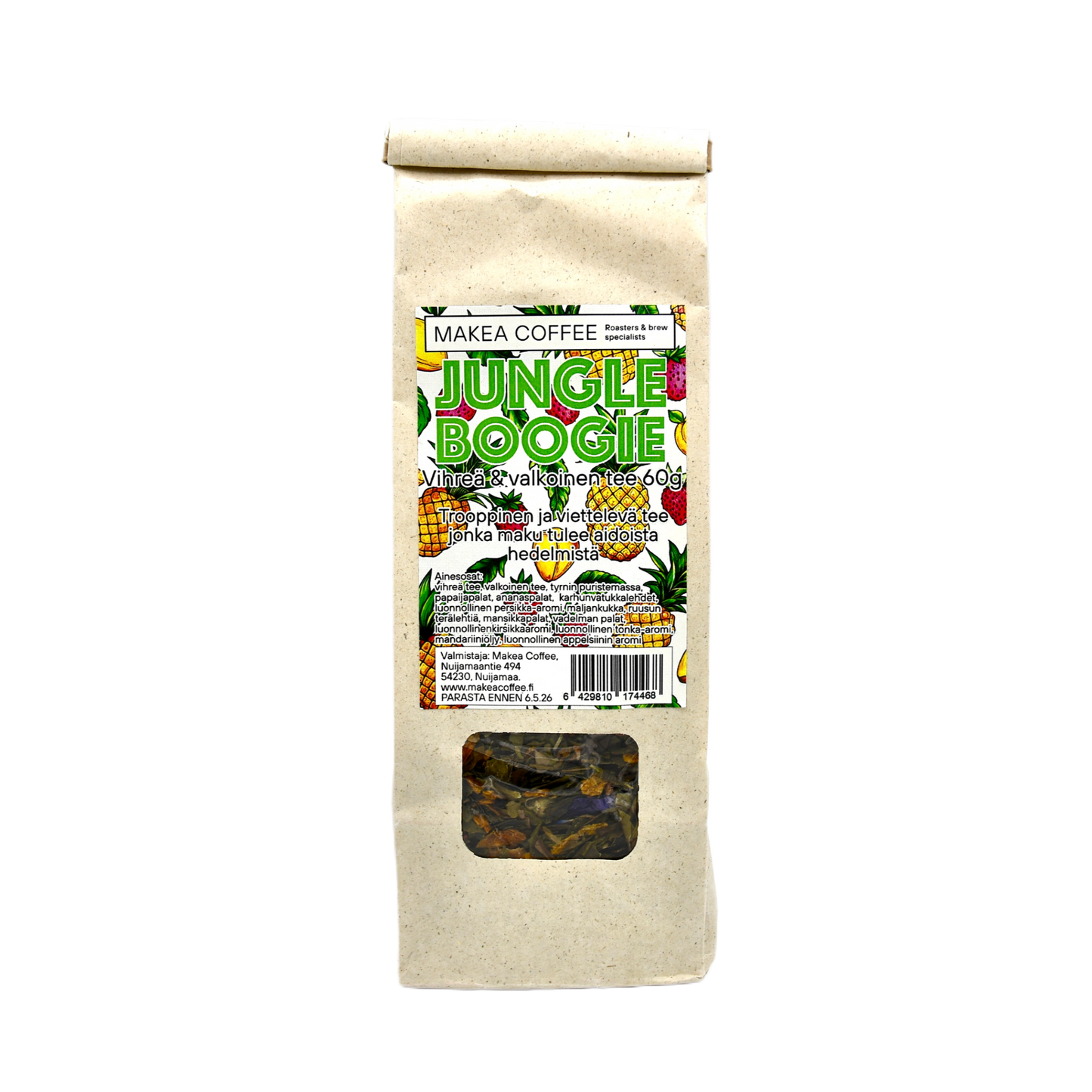 Jungle Boogie, vihreä tee